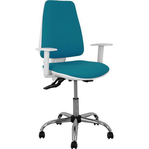 Chaise Elche S Blanca Accoudoirs Réglables - Vert De Bleu