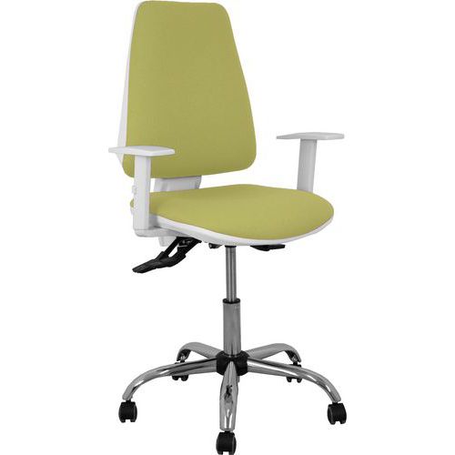 Chaise Elche S Blanca Accoudoirs Réglables - Vert Olive