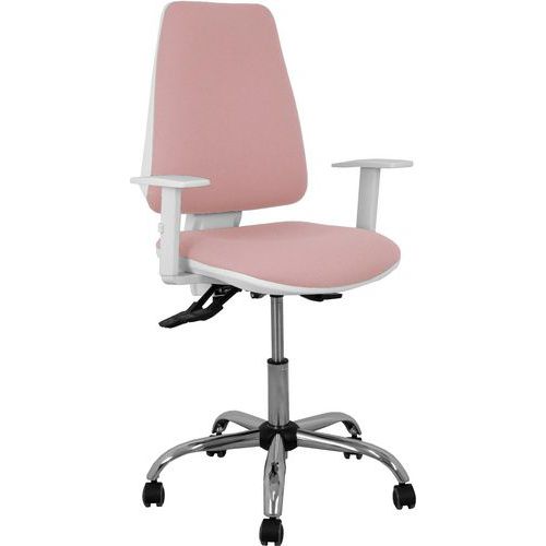 Chaise Elche S Blanca Accoudoirs Réglables - Rose