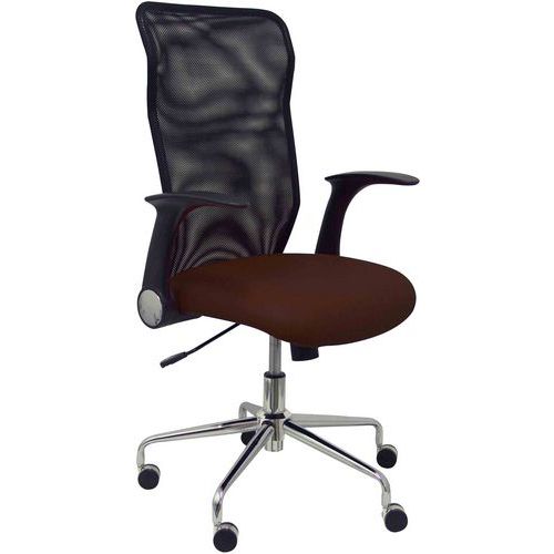 Chaise Minaya Similicuir - Brun