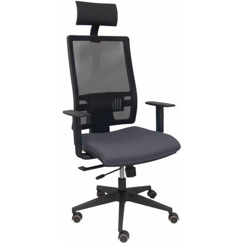 Chaise De Bureau Horna Accoudoirs Règlables - Gris Foncé