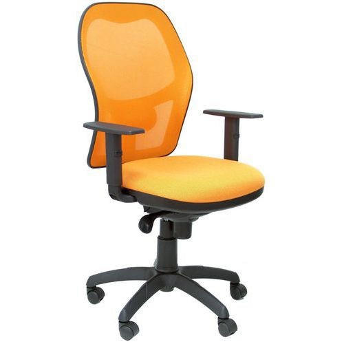 Chaise Jorquera Accoudoirs Réglables Orange/orange
