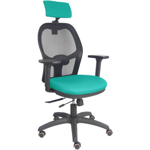 Chaise Jorquera Accoudoir Réglable 3d - Turquoise