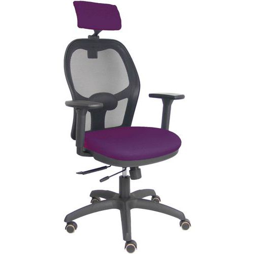 Chaise Jorquera Accoudoir Réglable 3d - Violet
