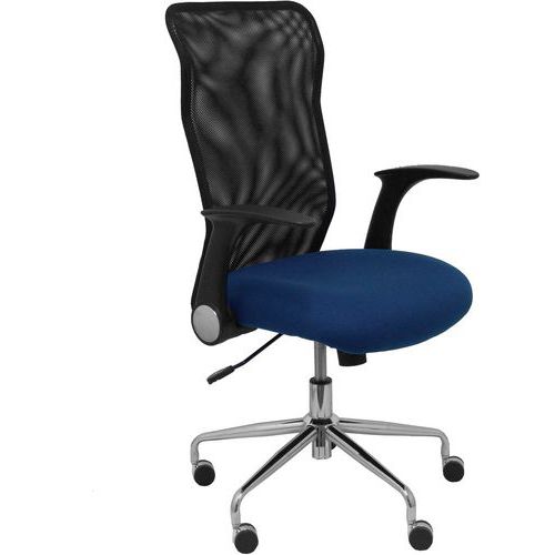 Chaise Minaya Accoudoirs Réglables - Bleu Marine