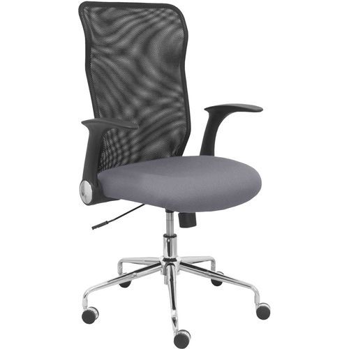 Chaise Minaya Accoudoirs Réglables - Gris