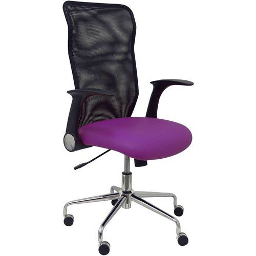 Chaise Minaya Accoudoirs Réglables - Violet