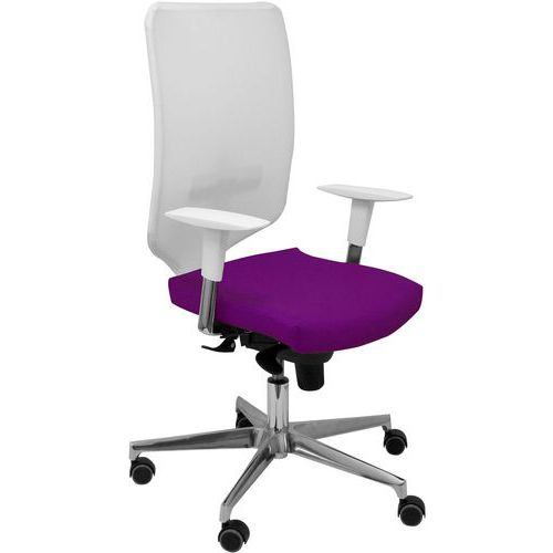 Chaise De Bureau Ossa Blanca Similicuir - Violet