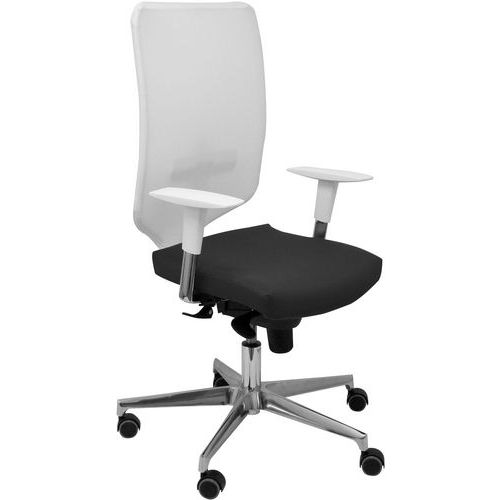 Chaise De Bureau Ossa Blanca Similicuir - Noir