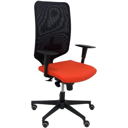 Chaise De Bureau Ossa Negra - Orange Foncé