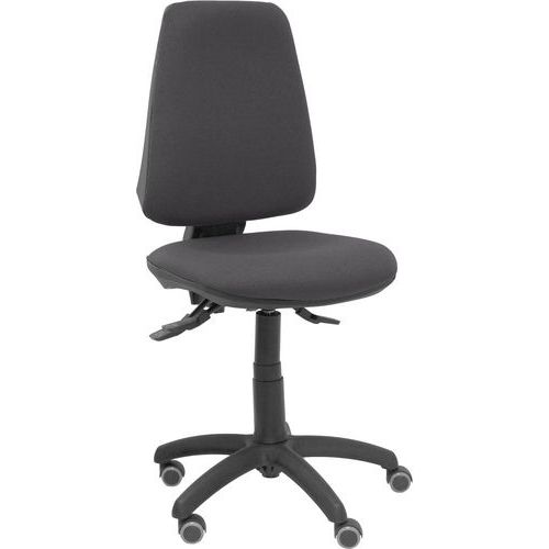 Chaise Elche S Avec Roue Pour Parquet - Gris Foncé