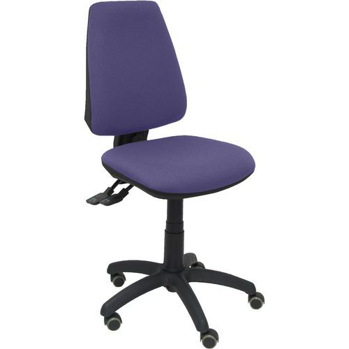 Chaise Elche S Avec Roue Pour Parquet - Bleu Clair