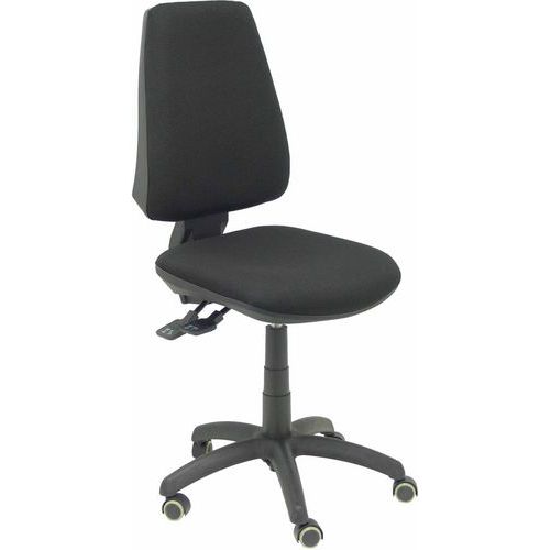 Chaise Elche S Avec Roue Pour Parquet - Noir