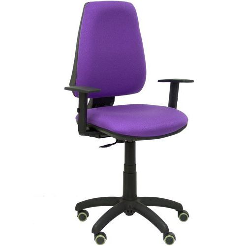 Chaise Elche Cp Bras Réglable Roue Parquet - Lila