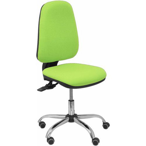 Chaise Sierra S Asynchrone Base Chromée - Pistache