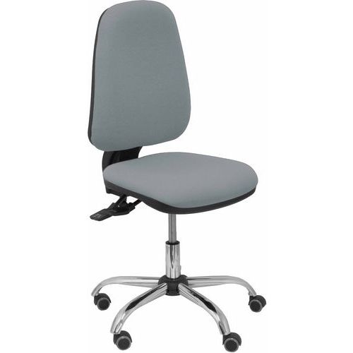 Chaise Sierra S Asynchrone Base Chromée - Gris