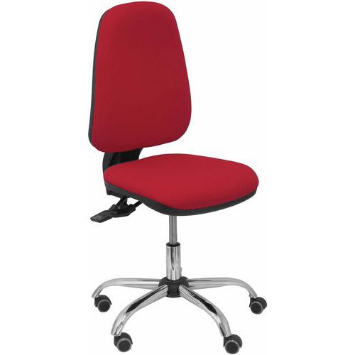 Chaise Sierra S Asynchrone Base Chromée - Bordeaux