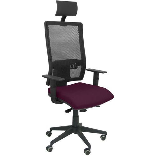Chaise De Bureau Horna Appui Tête - Violet