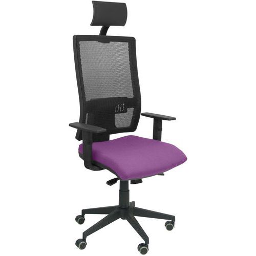 Chaise De Bureau Horna Appui Tête - Lila