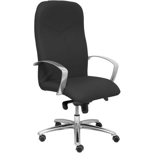 Fauteuil De Direction Caudete Cuir - Noir