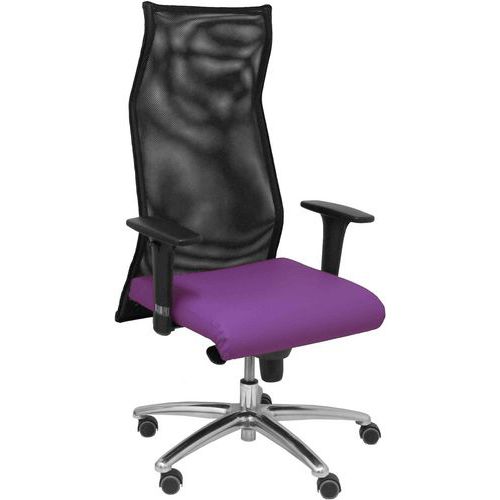 Fauteuil De Direction Sahuco Similicuir - Violet
