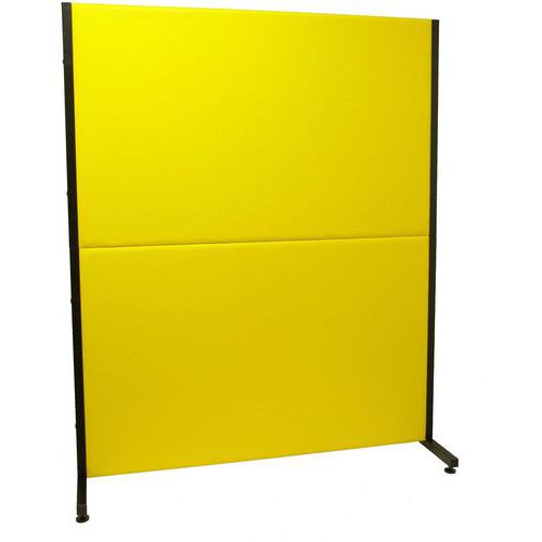 Cloison De Séparation Valdeganga Similicuir - Jaune