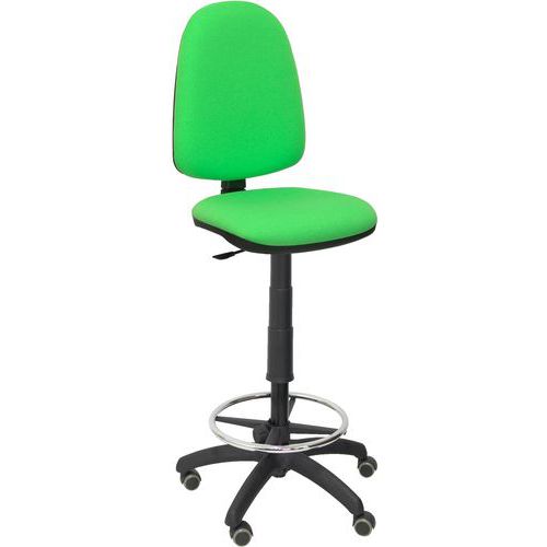 Tabouret Ayna Sans Accoudoirs - Roue Parquet - Pistache