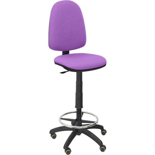 Tabouret Ayna Sans Accoudoirs - Roue Parquet - Lila