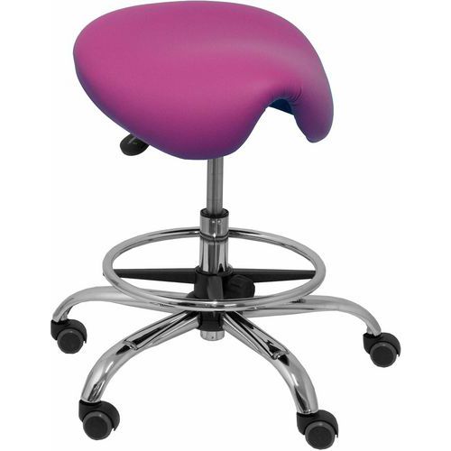 Tabouret Alatoz Similicuir - Violet