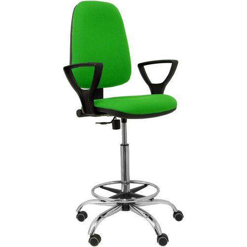 Tabouret Sierra Accoudoirs Fixes - Vert