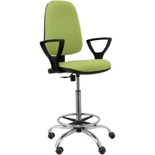 Tabouret Sierra Accoudoirs Fixes - Vert Olive