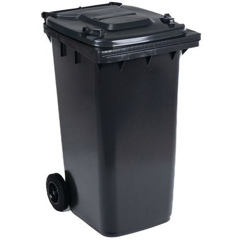 Conteneur Mobile Tri Des Déchets - 240 L - Gris - Manutan