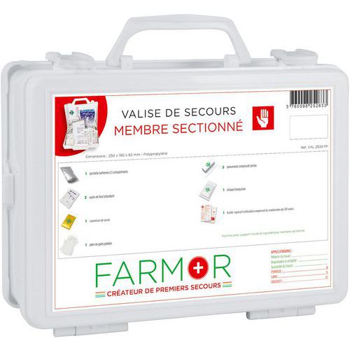Valise De Secours Membre Sectionné