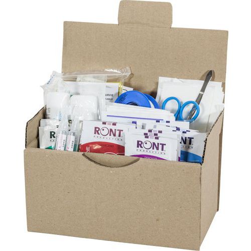 Kit Pour Armoire à Pharmacie De 1 à 5 Personnes