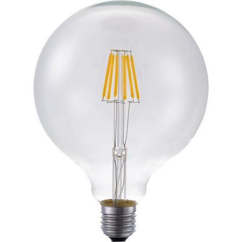 Ampoule Filament Led E27 G125 470 Lm 6.5w Clair
