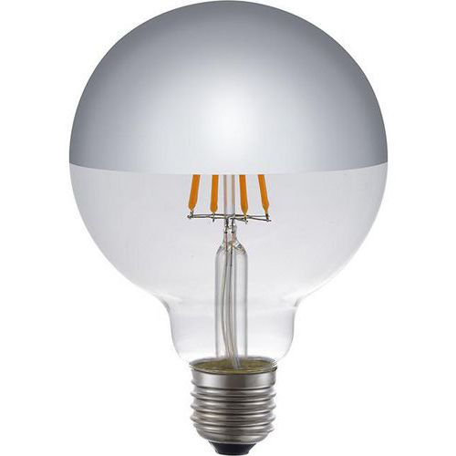 Ampoule G95 Led E27 à Tête Miroir 4w Argenté