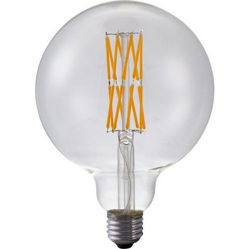 Ampoule Double Filament G125 Led 720 Lm 8.5w Coloris Clair