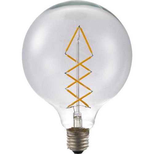 Ampoule Filament Zigzag G125 Led 470 Lm 6.5w Coloris Clair