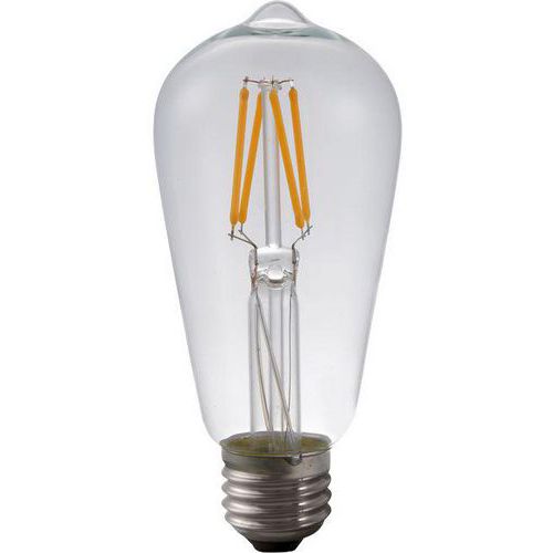 Ampoule Rustika St58 Led E27 320 Lm 4w Coloris Clair
