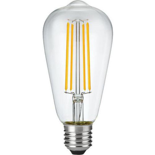 Ampoule Rustika St64 Led E27 320 Lm 4.5w Coloris Clair