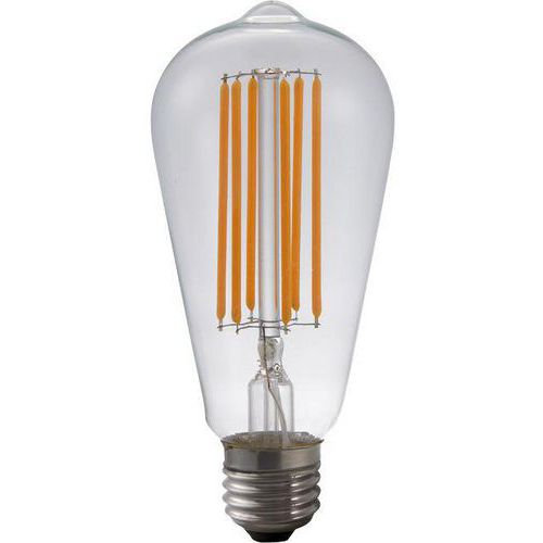 Ampoule Rustika St64 Led E27 400 Lm 6.5w Coloris Clair