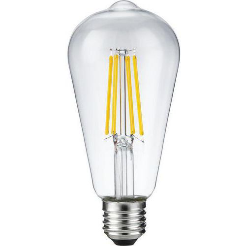 Ampoule Rustika St64 Led E27 650 Lm 8w Coloris Clair