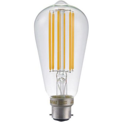 Ampoule Filament Led Ba22d St58 550 Lm 6.5w Coloris Clair