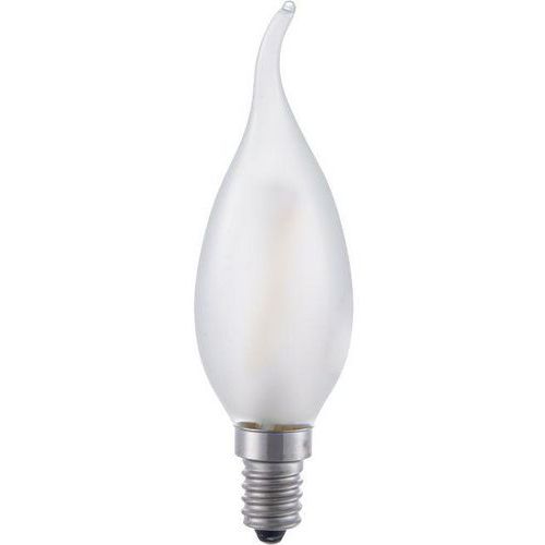 Ampoule Flamme Led E14 C35 2w 160 Lm Effet Dépoli