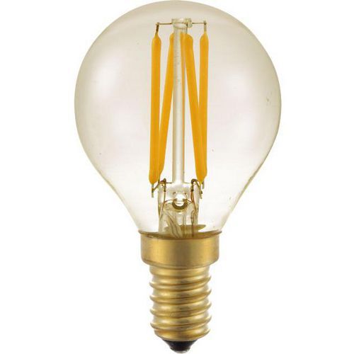 Ampoule Filament G45 Led E14 250 Lm 4w Doré