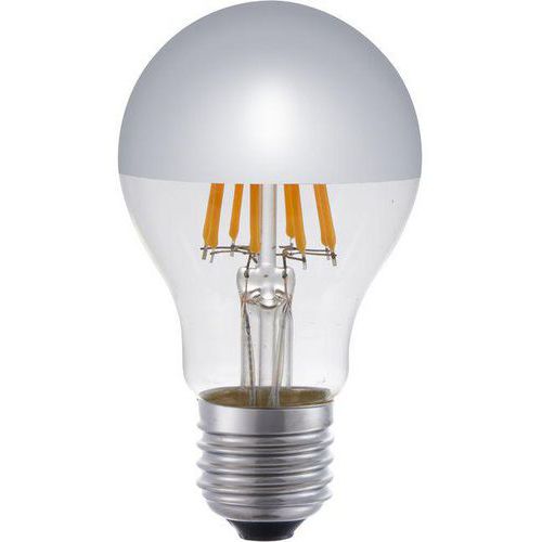 Ampoule Tête Miroir Gls Led E27 A60 6.5w Argent