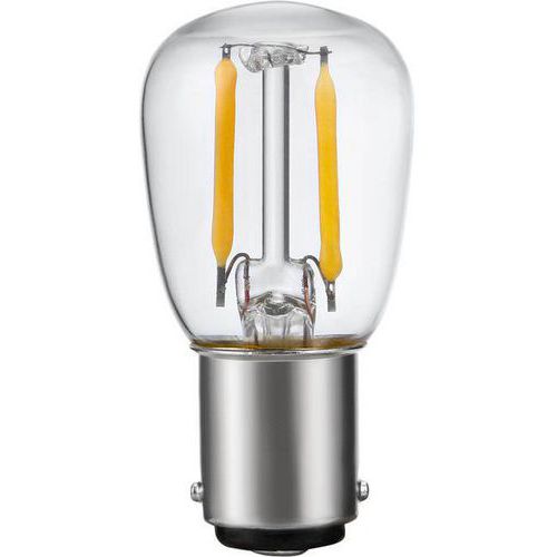 Ampoule Led P26x56 Poirette Ba15d 1.5w Clair