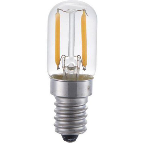 Ampoule Led Tube E14 T20x60 1.5w Coloris Clair