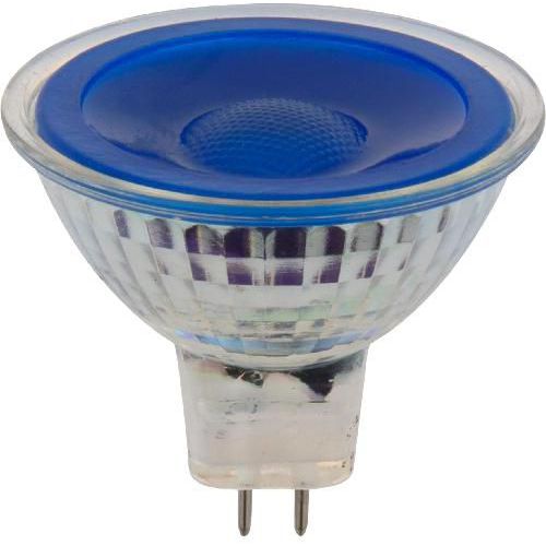 Spot Led Gu5.3 Mr16 50x47.5 En Verre Bleu