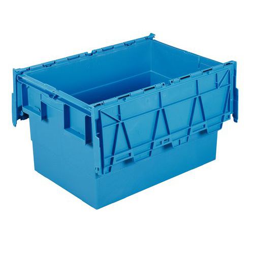 Bac De Transport Integra Bleu 64l - 600x400x365 Mm